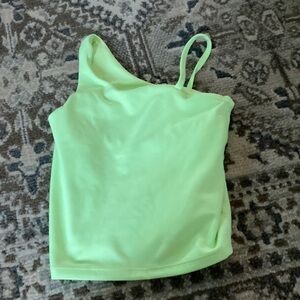 Lime green athlete girl size 8-10 medium